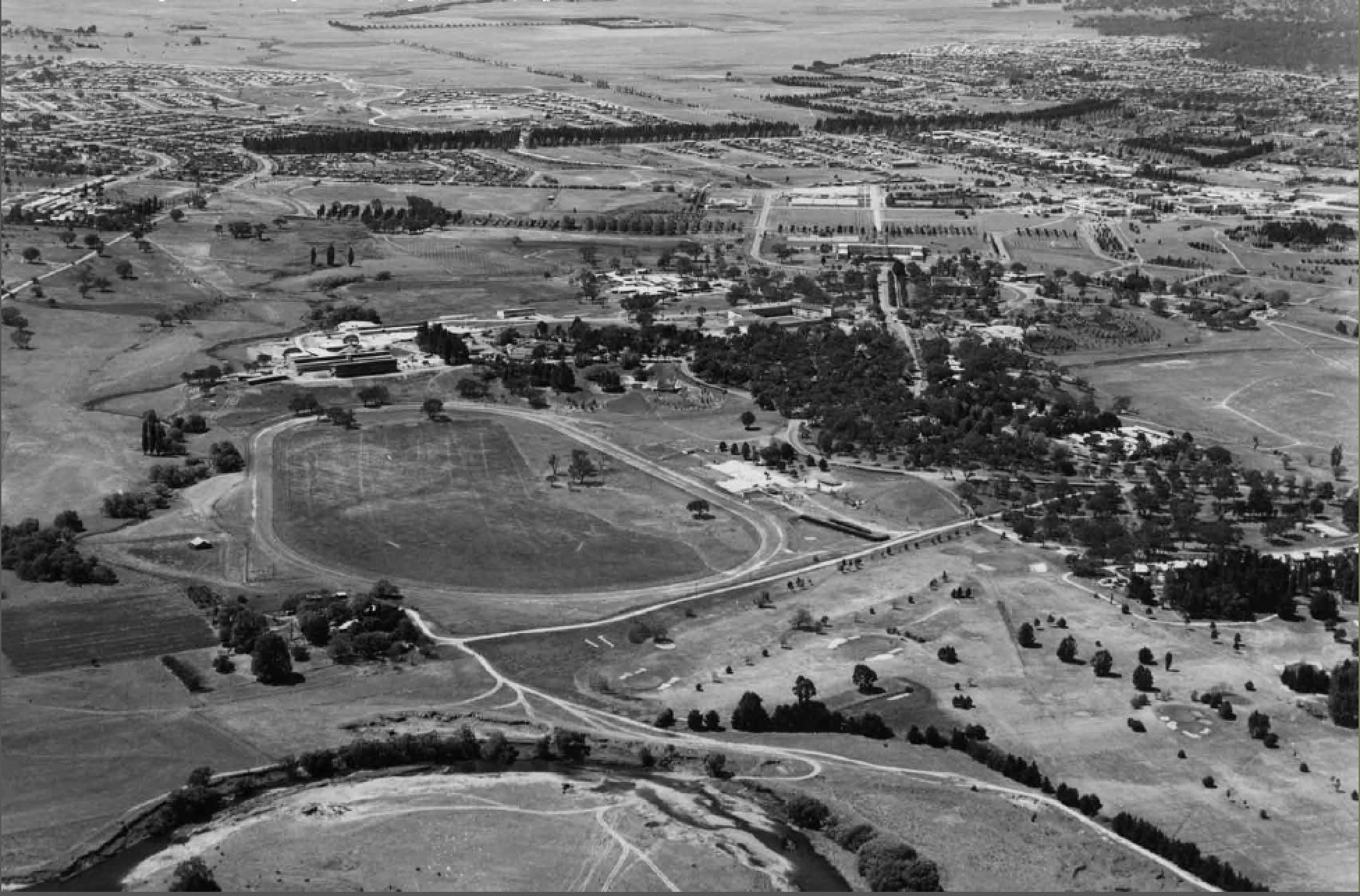 Acton Racecourse and surrounds Acton Racecourse and surrounds