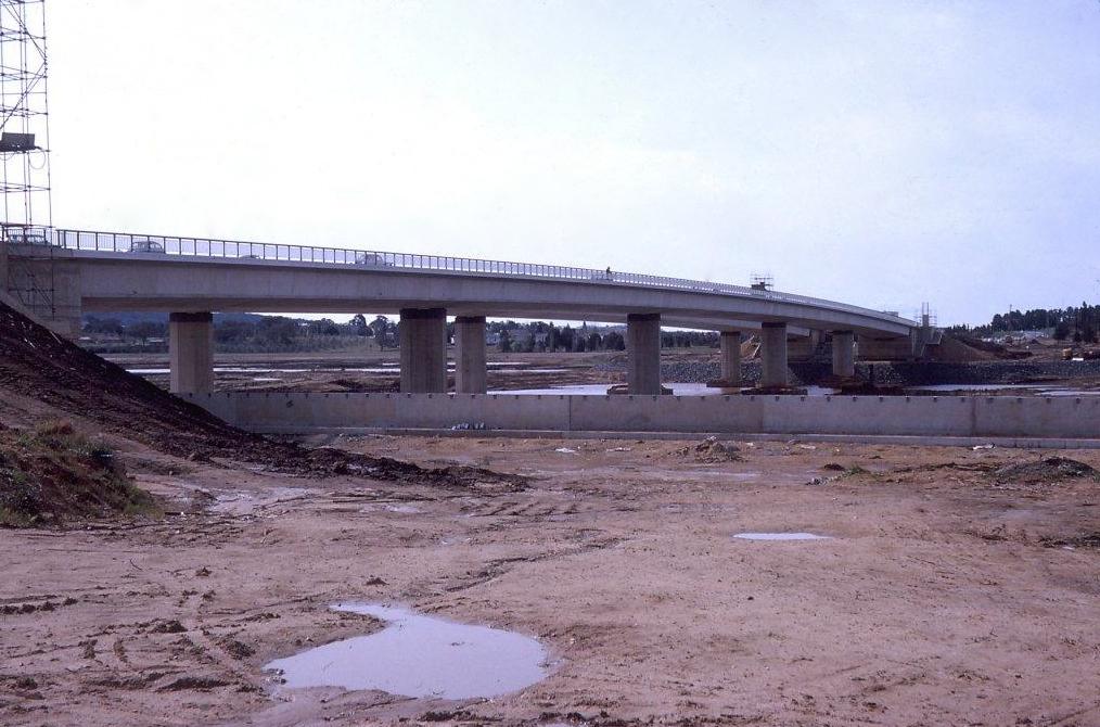 View to Acton & Civic through new Commonwealth Avenue Bridge (no.2)