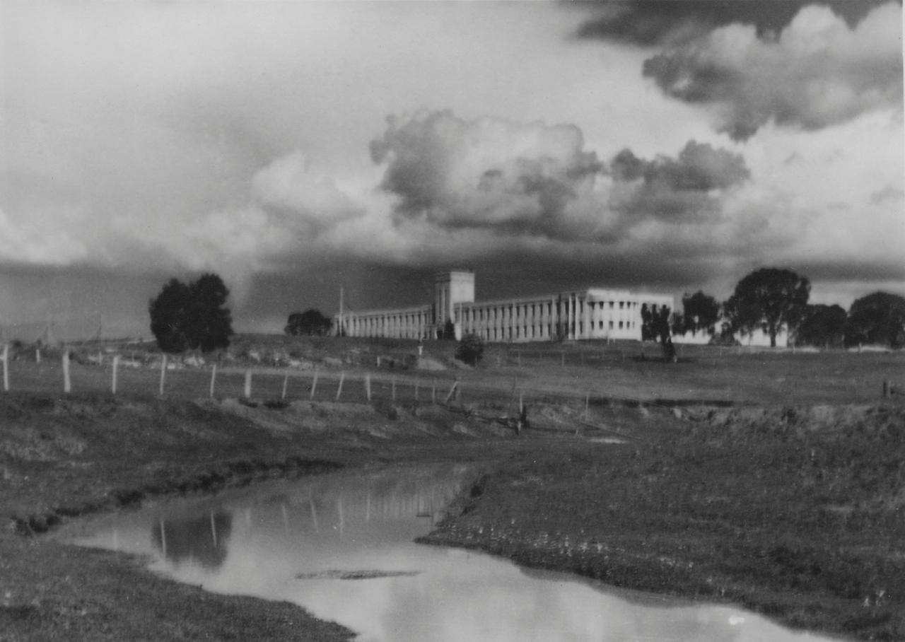 View to Old Canberra High School