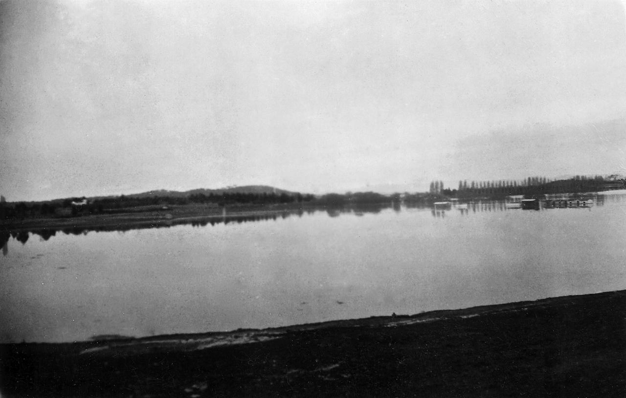 Acton flats sports grounds in flood