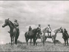 Five children from Riding School