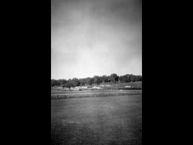 View from Springbank across racecourse to Acton