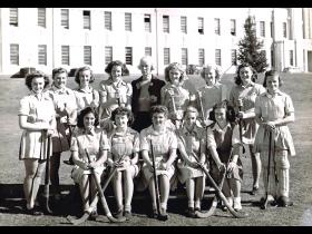 Canberra High School Hockey Team outside school