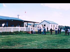 Horse owners and trainers at the racecourse (no.2)