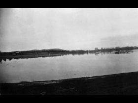 Acton flats sports grounds in flood